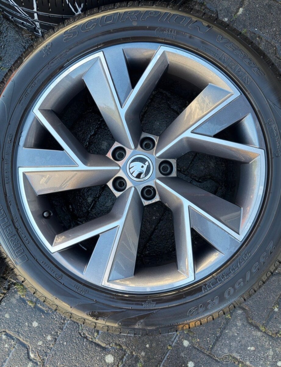 Prodám originální kola Škoda Triglav R19 - 4