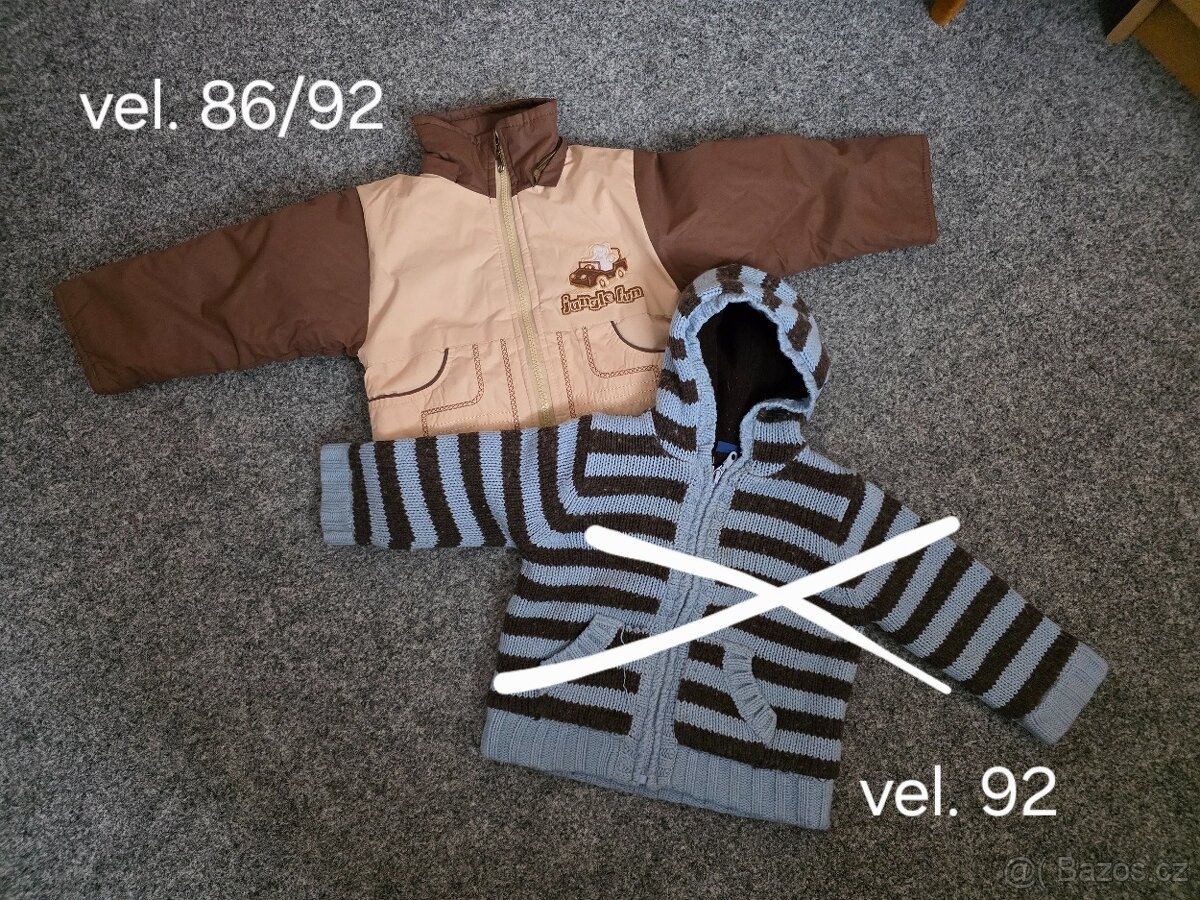Dětské oblečení vel. 80, 86 - 4