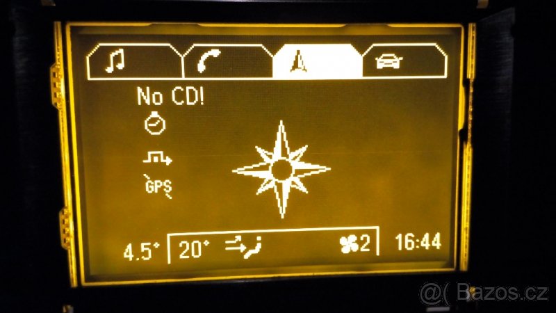 Display GID pro Opel Astra H Zafira B - 4