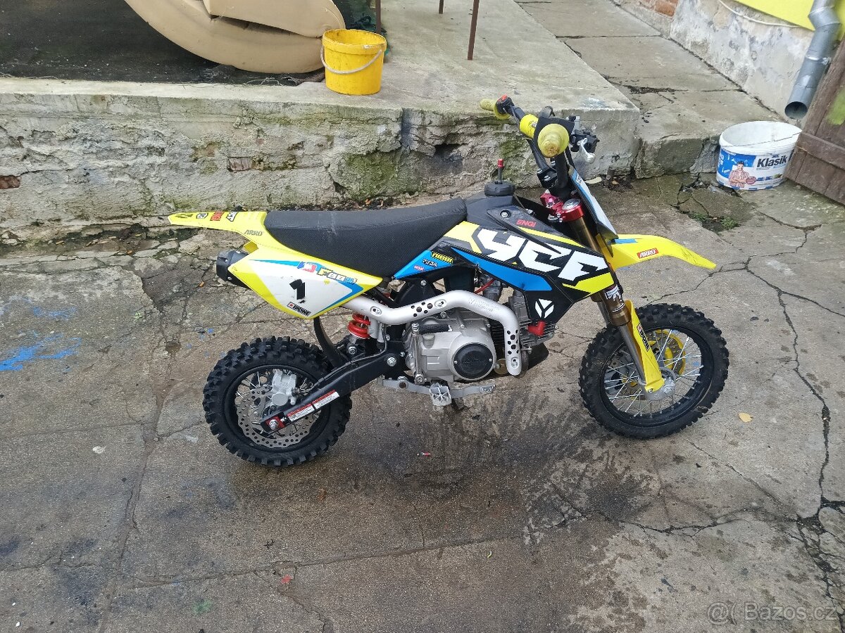 Prodám pitbike YCF 88 limit edition El startér - 4