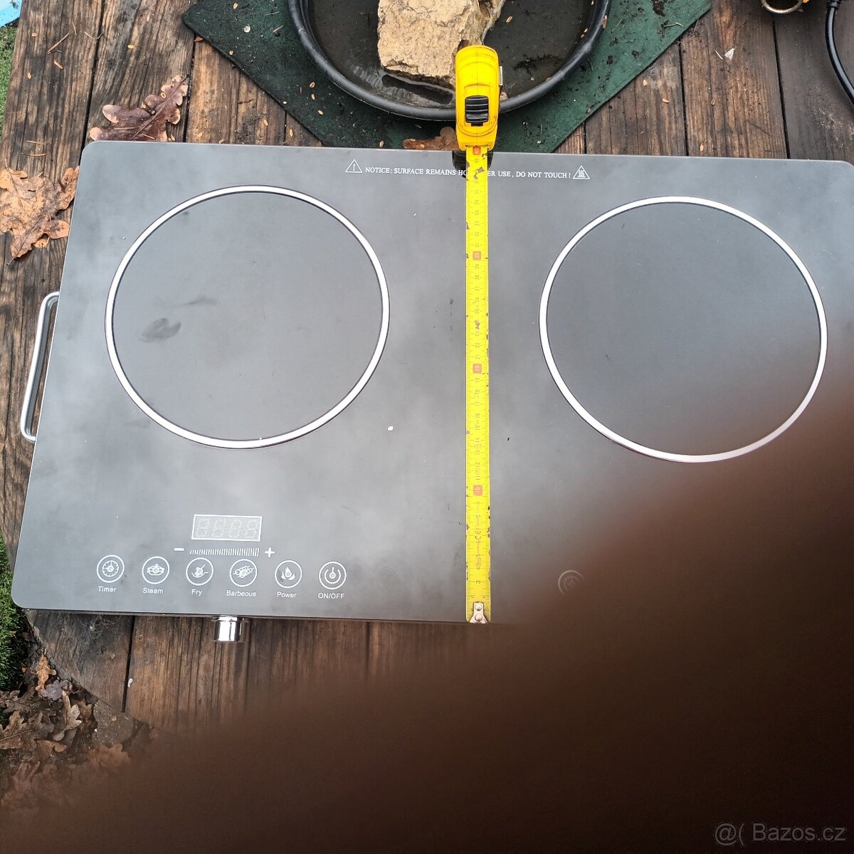 Dvouplotýnkový sklokeramický vařič - 4