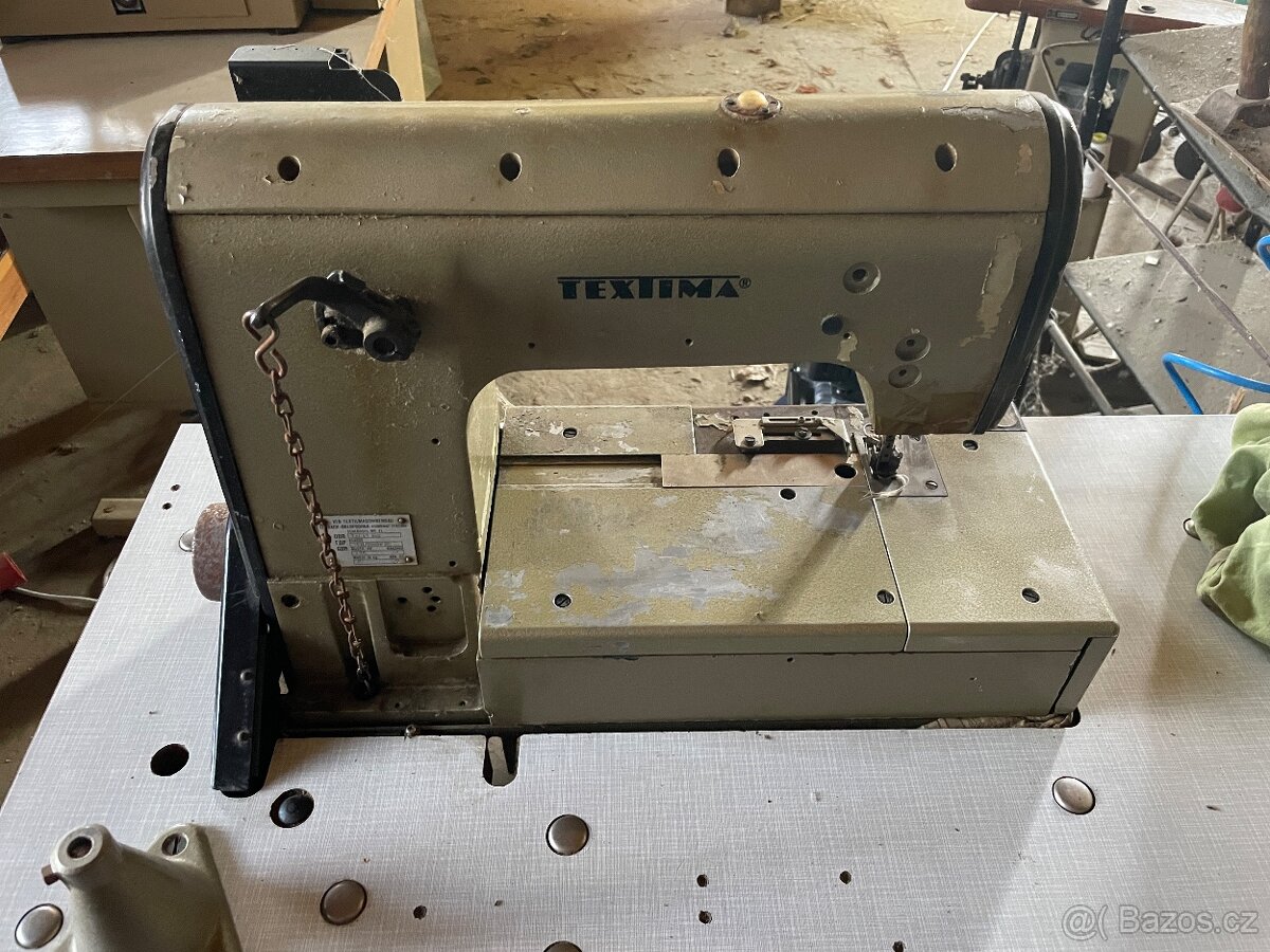 Průmyslový šicí stroj dvoujehlovka Textima - 4