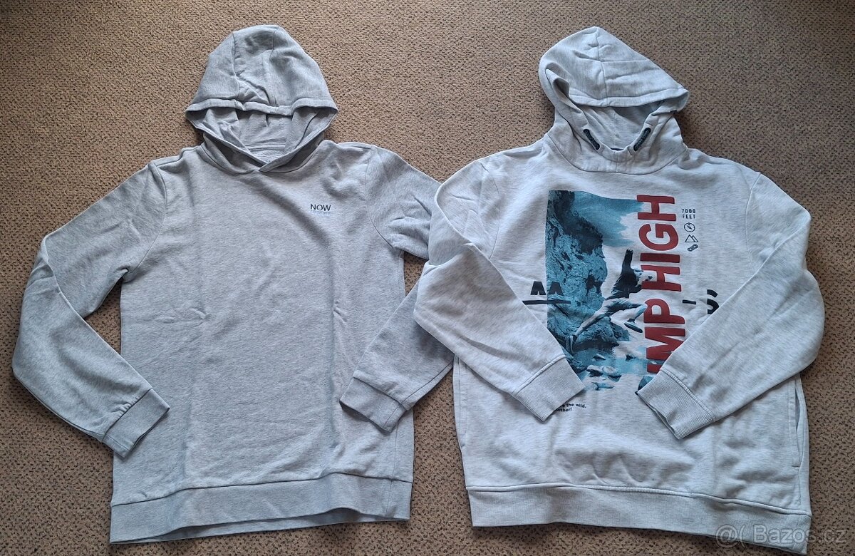 Chlapecká mikina 158/164/170, tepláky teplé - 4