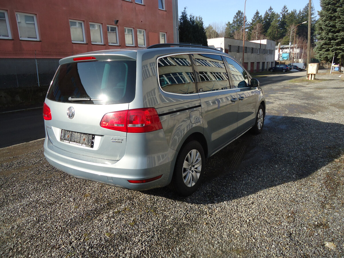 VW Sharan 2,0 TDi BEZ KOROZE, SERVIS VW - 4