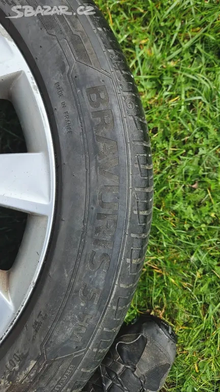 ALU disk Superb + letní pneu 235/50 R18 - 4