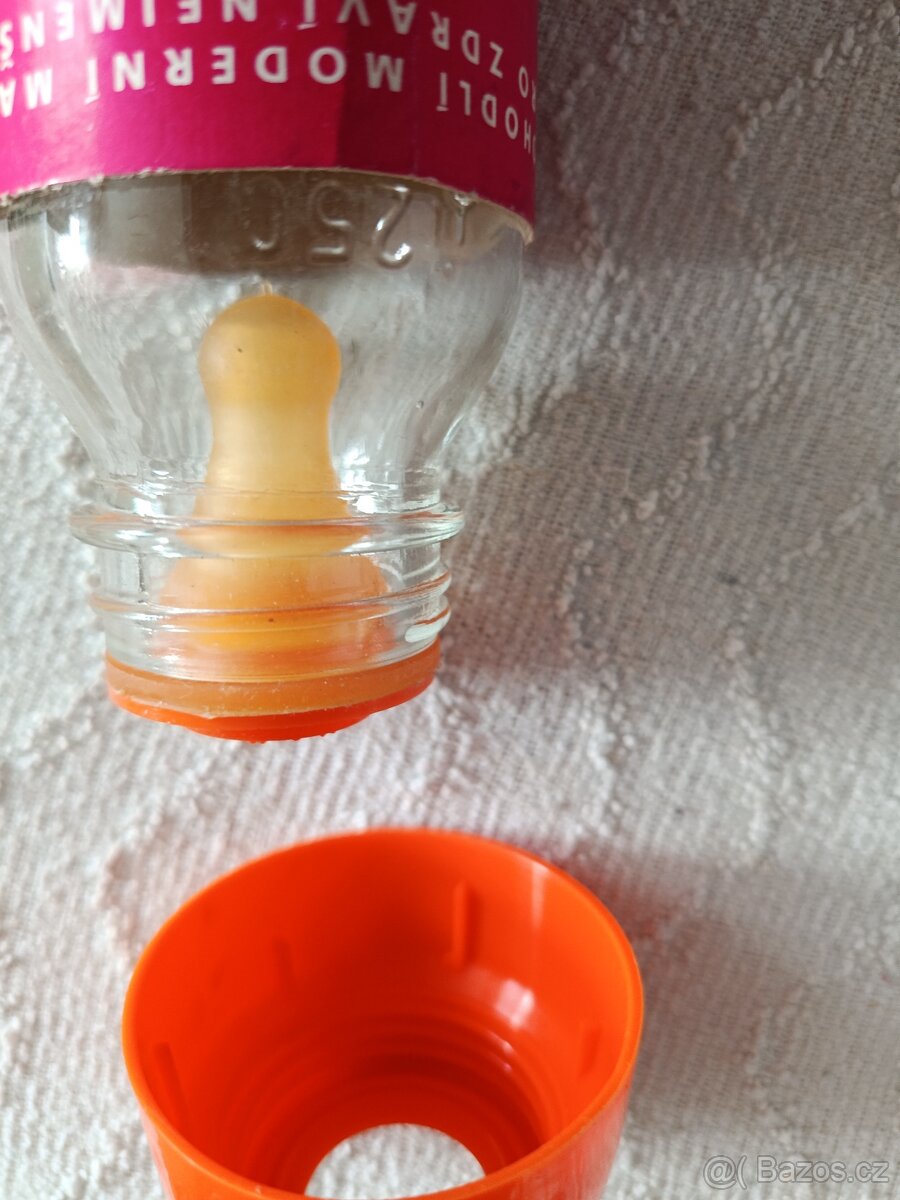 Retro láhev pro kojence 250 ml - 4