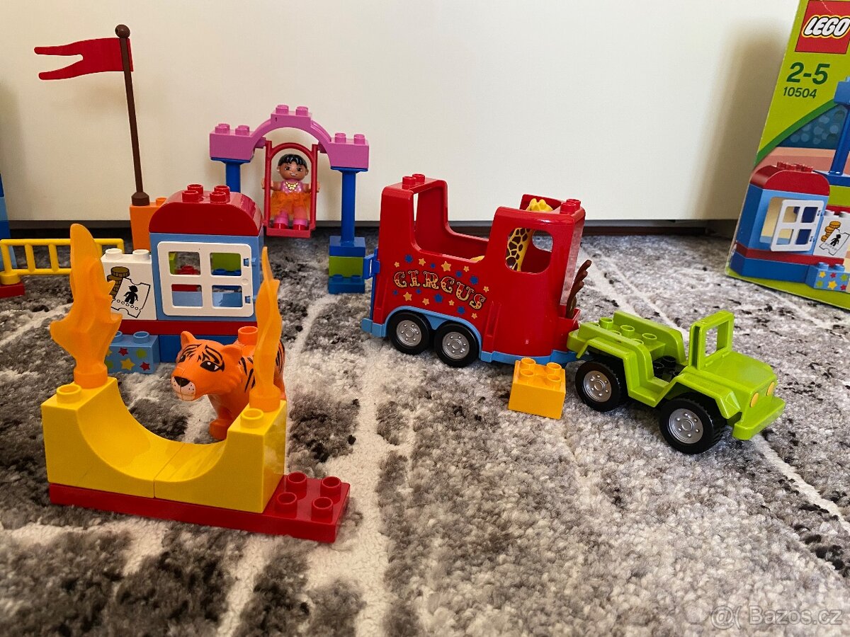 Lego Duplo Cirkus sety 10550 + 10504 - 4