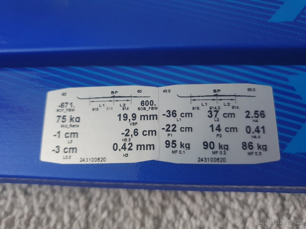 Běžecké lyže Salomon S/Lab Skate + Shift Race NOVÉ - 4