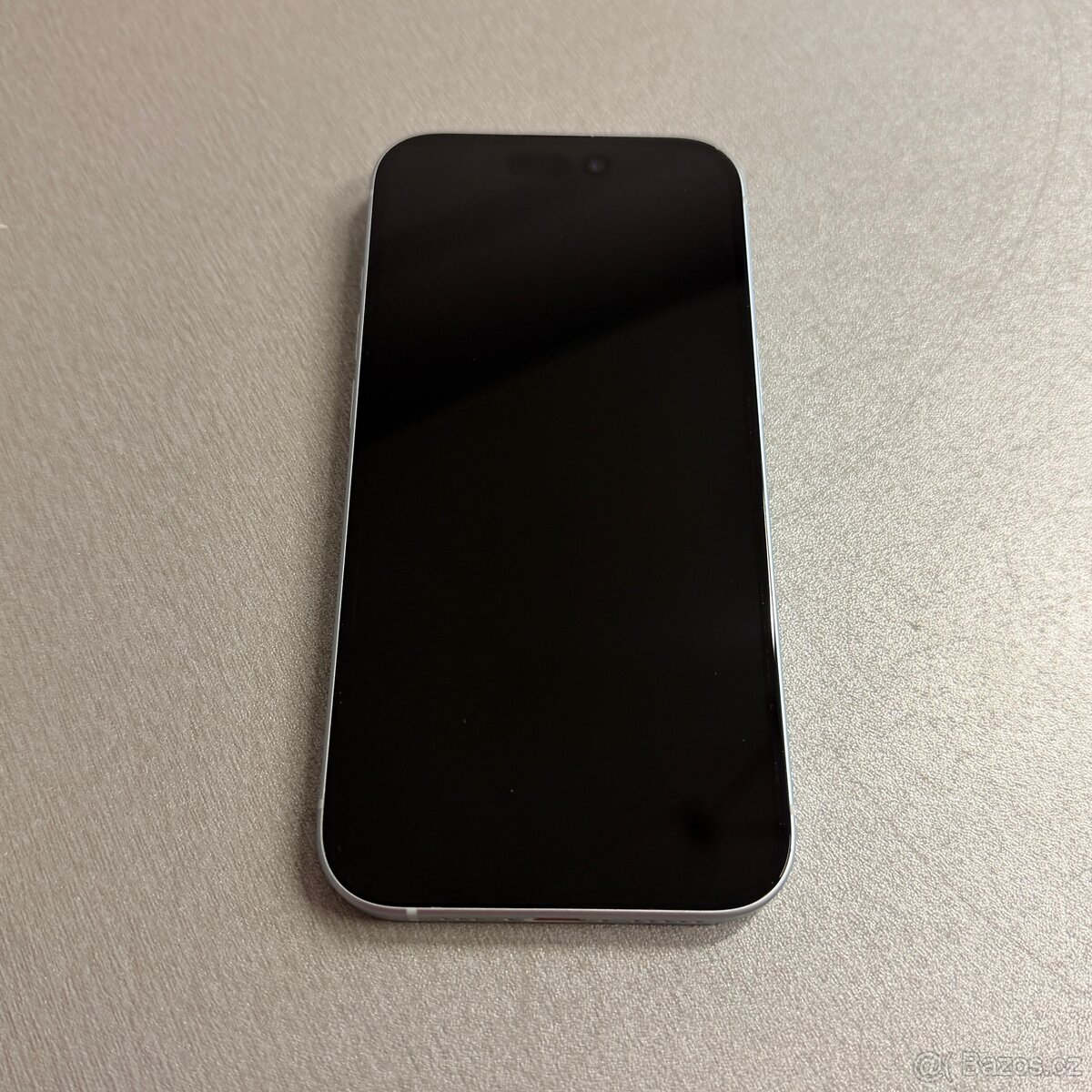 Zánovní iPhone 15 128GB modrý, bez škrábance, 100% baterie - 4