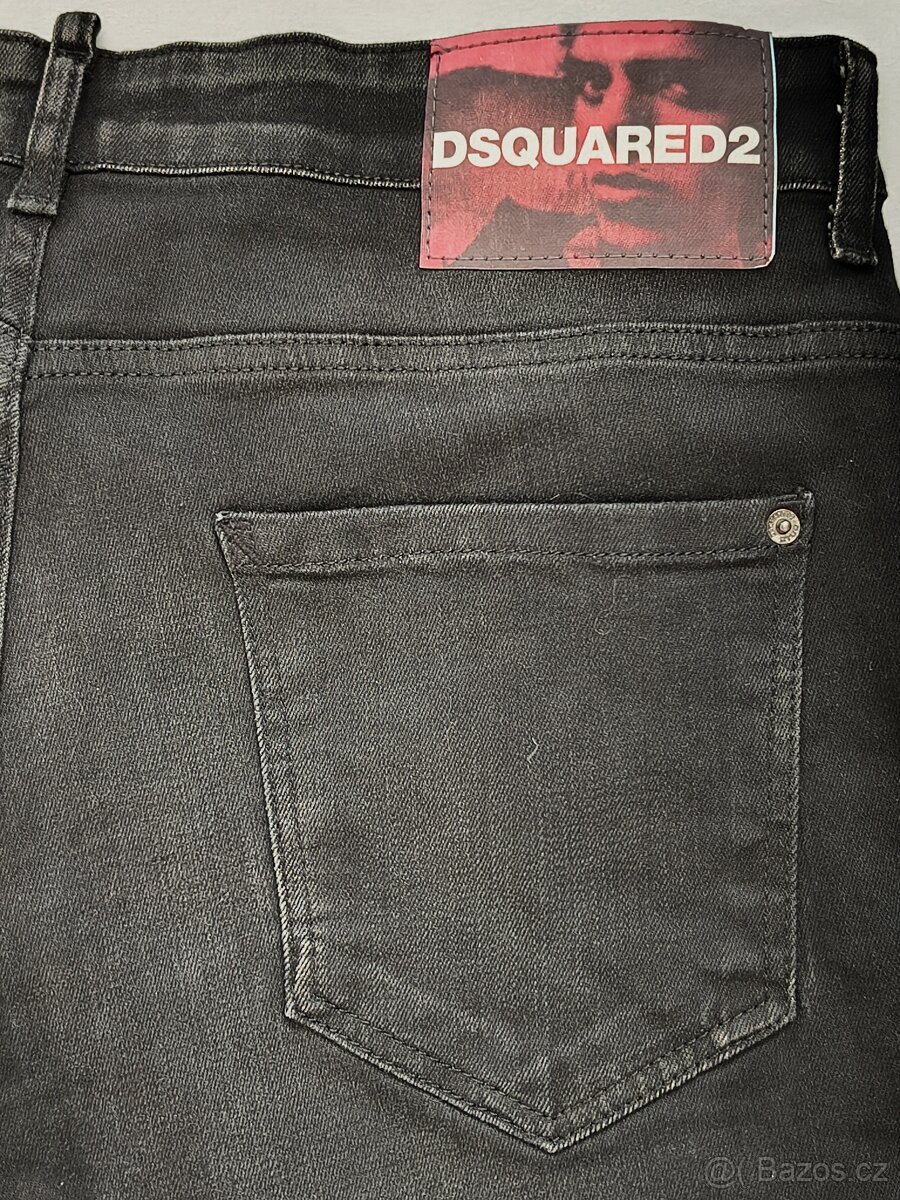 Prémiové pánské džíny DSQUARED2 - vel. 54 - 4