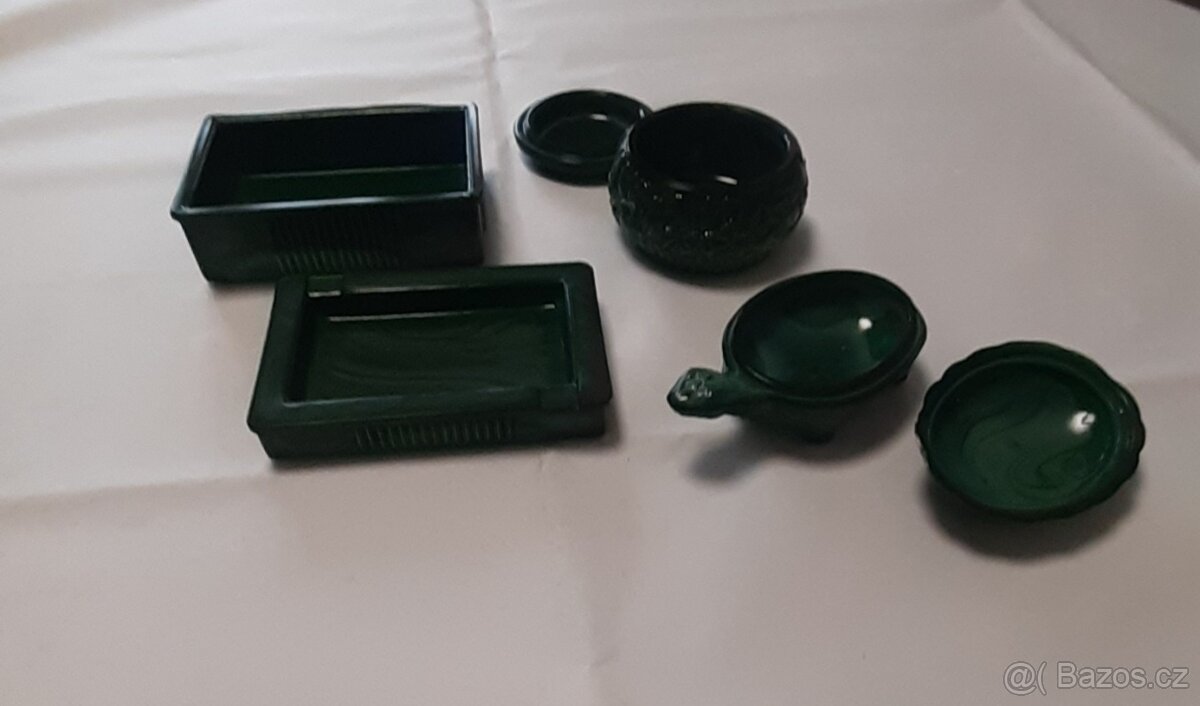 Malachytové dózy - 4