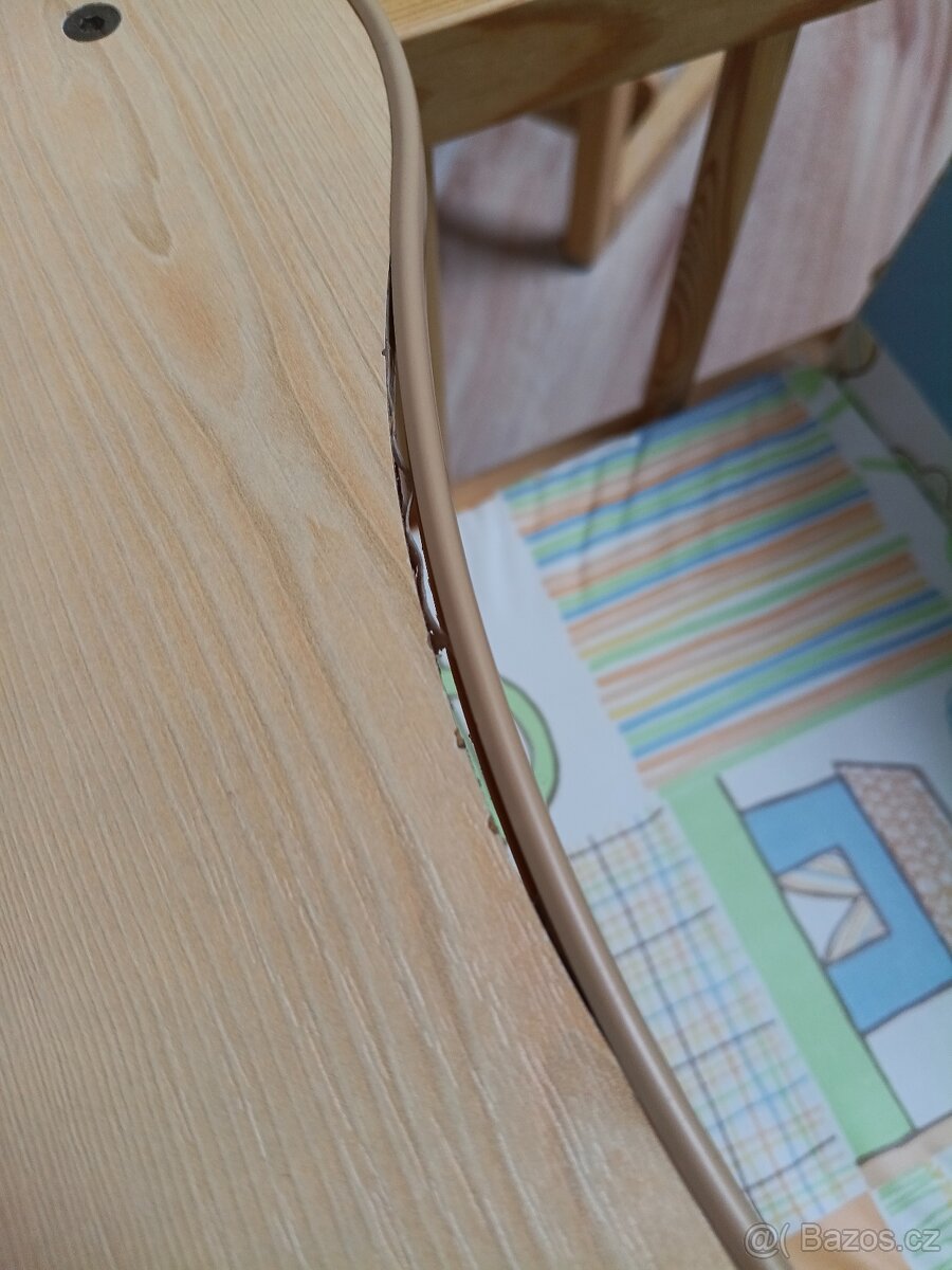 Dřevěná dětská jídelní židlička - 4