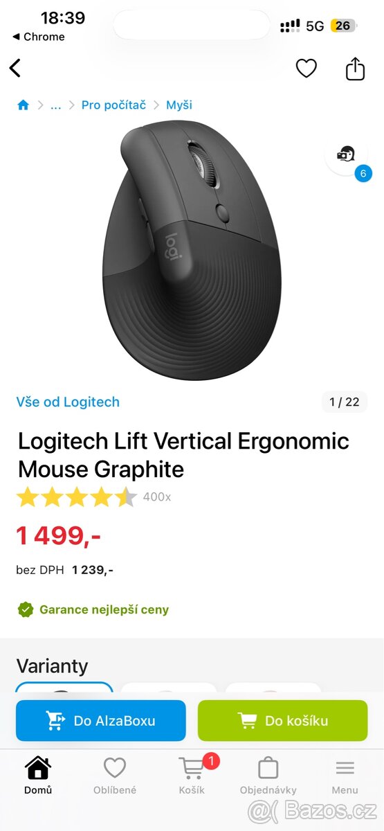 Myš Logitech - 4