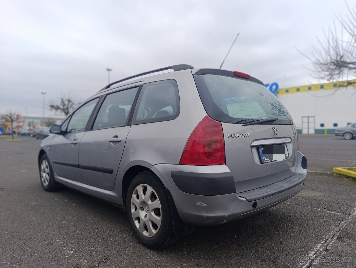 Peugeot 307 kombi, 1.6, 80 kW - 4