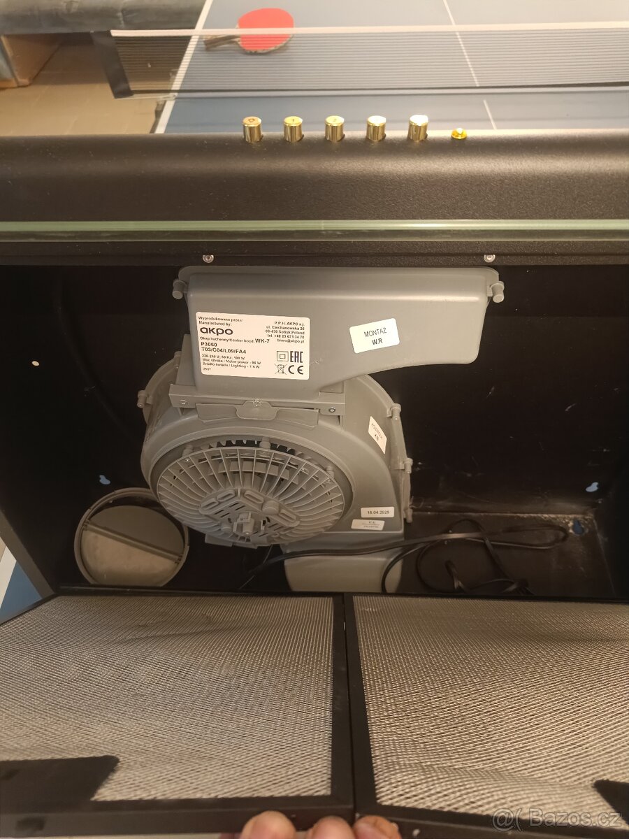 Digestoř AKPO WK-7 3060 Black/gold - 4