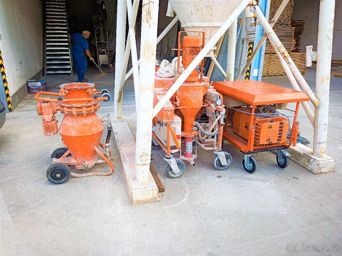 Pronájem - omítačka a silomat PFT - 4