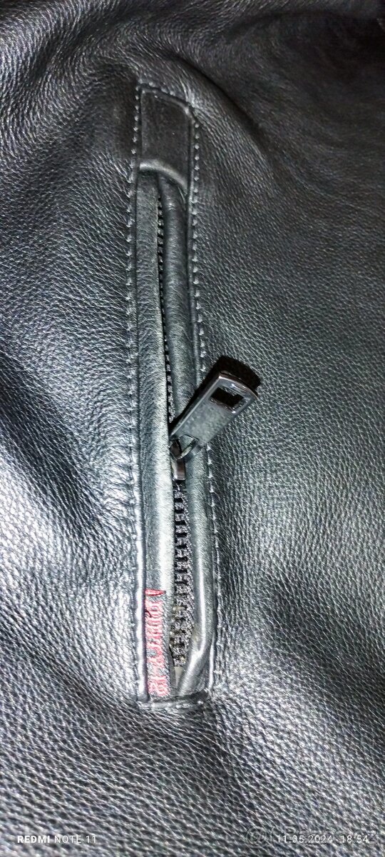 KOŽENÁ BUNDA (HOVĚZÍNA),Černá - 4