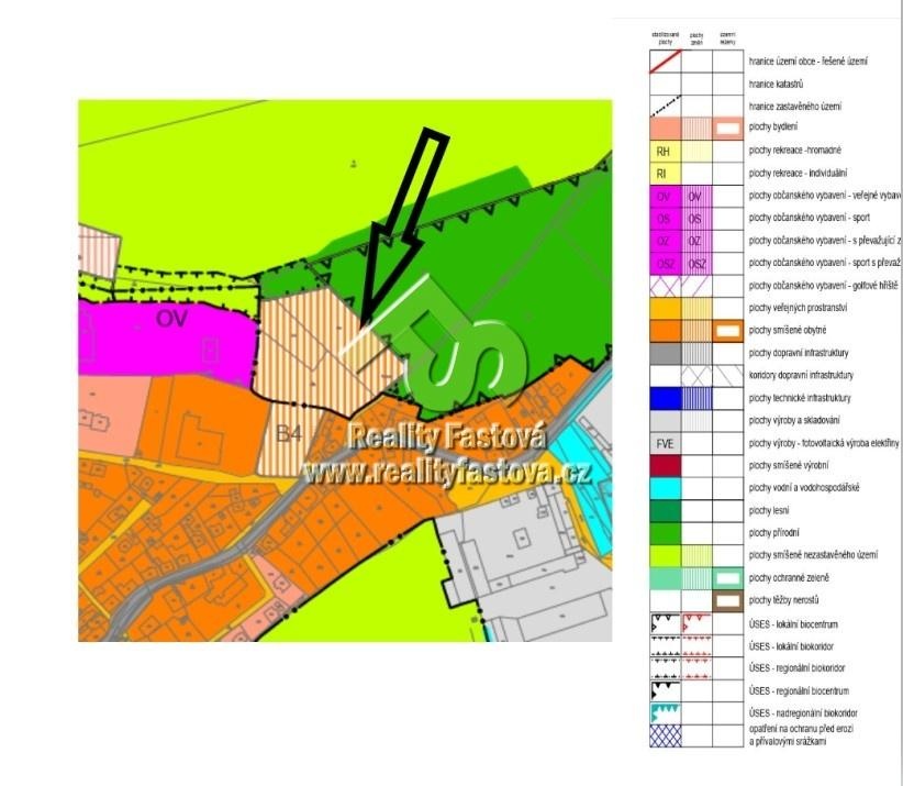 Břasy u Rokycan – prodej stavebního pozemku. - 4