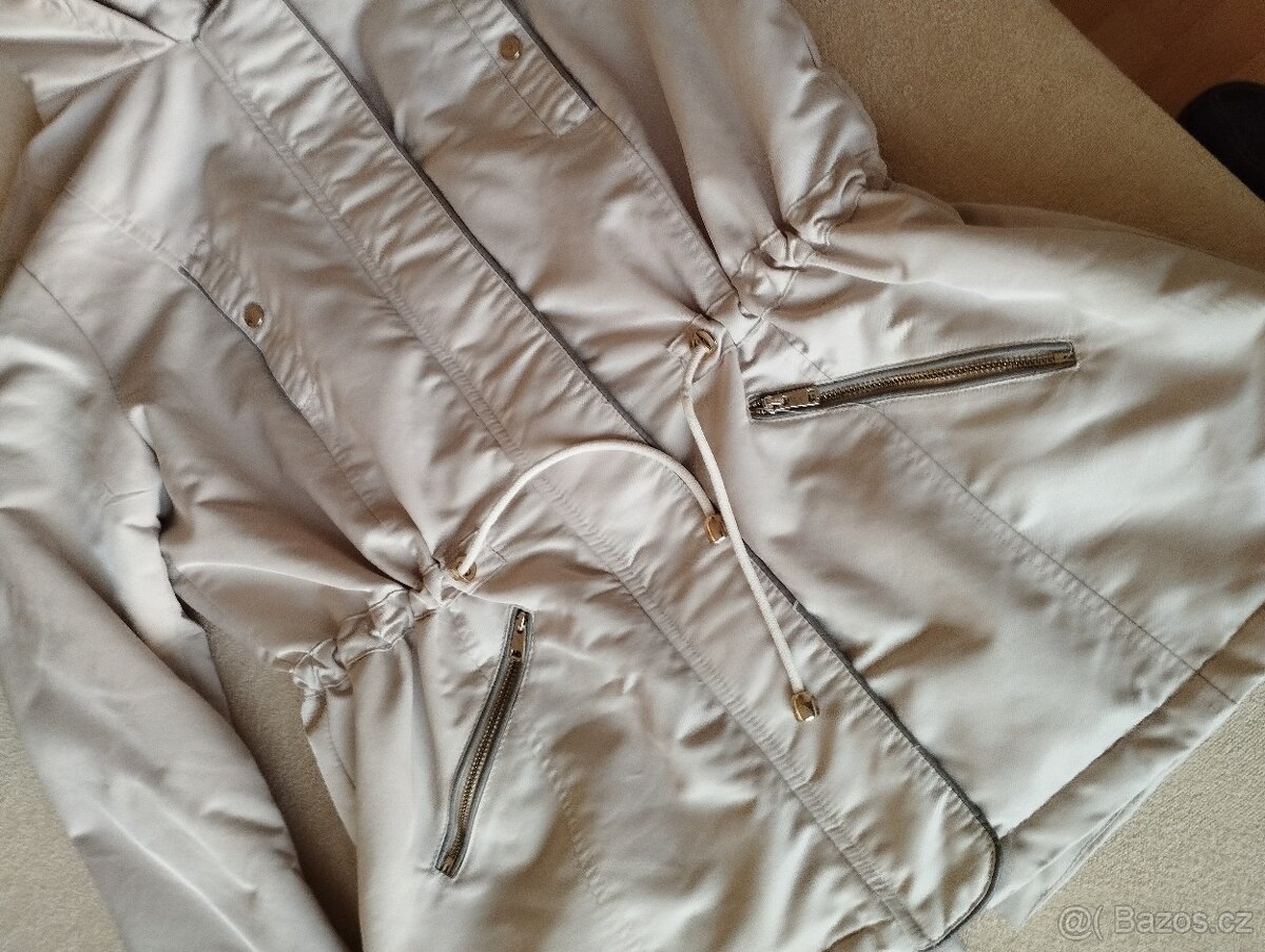 Jarní dámská bunda parka - 4