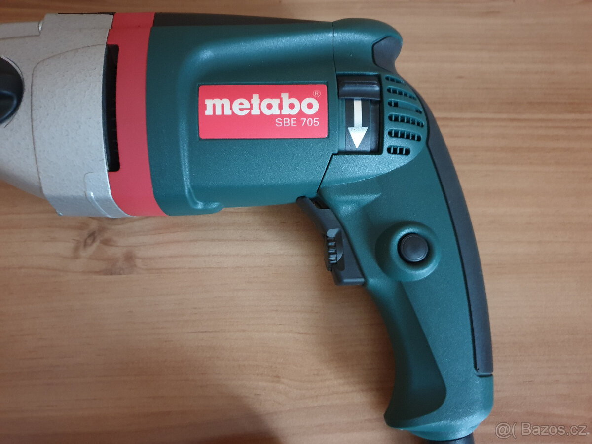 Příklepová vrtačka Metabo SBE 705, nová - 4