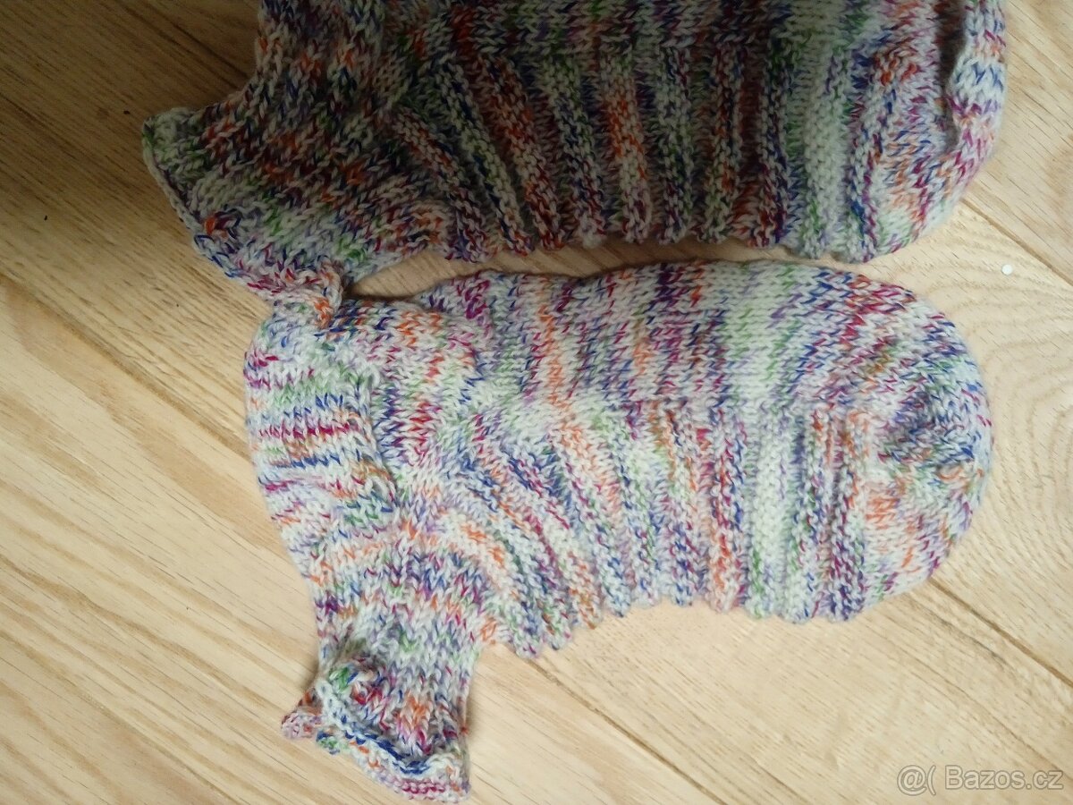 Pletené ponožky 38-40 - 4