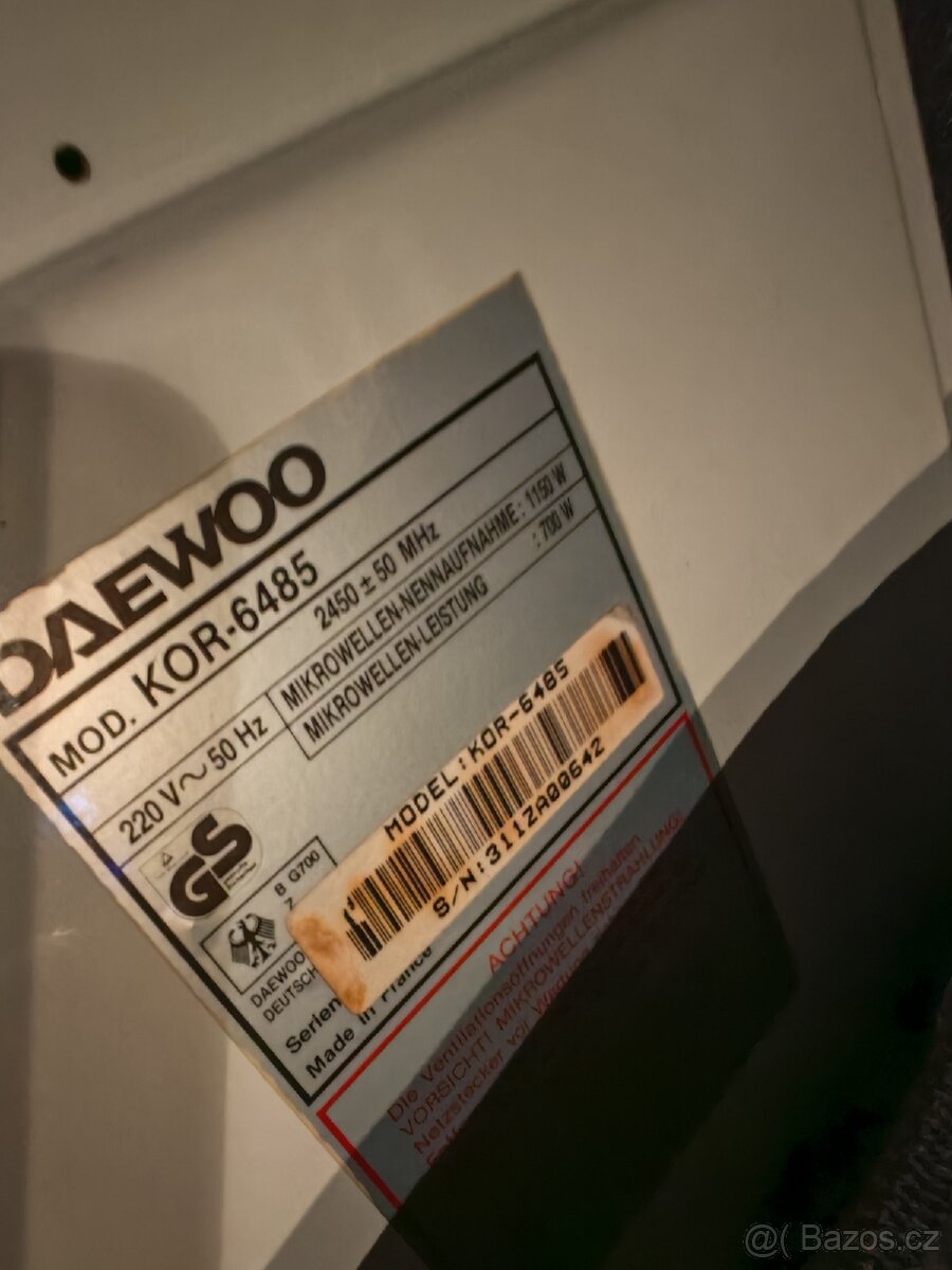 Mikrovlnka Daewoo - 4