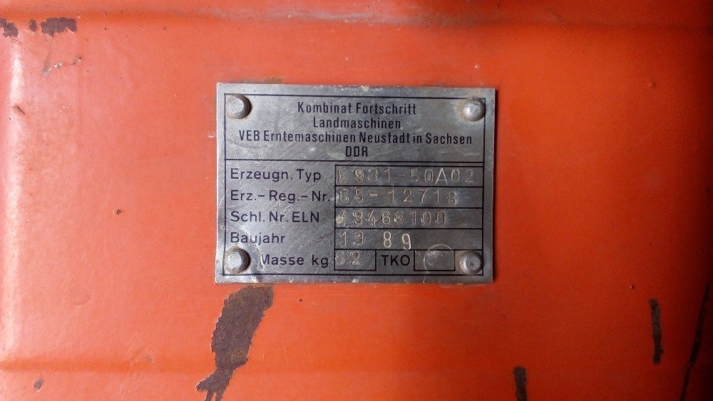 FORTSCHRITT E931 - 4