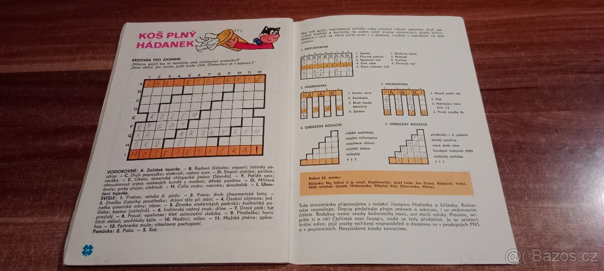 Čtyřlístek č. 56 - 63. Ročník 1977 - 4