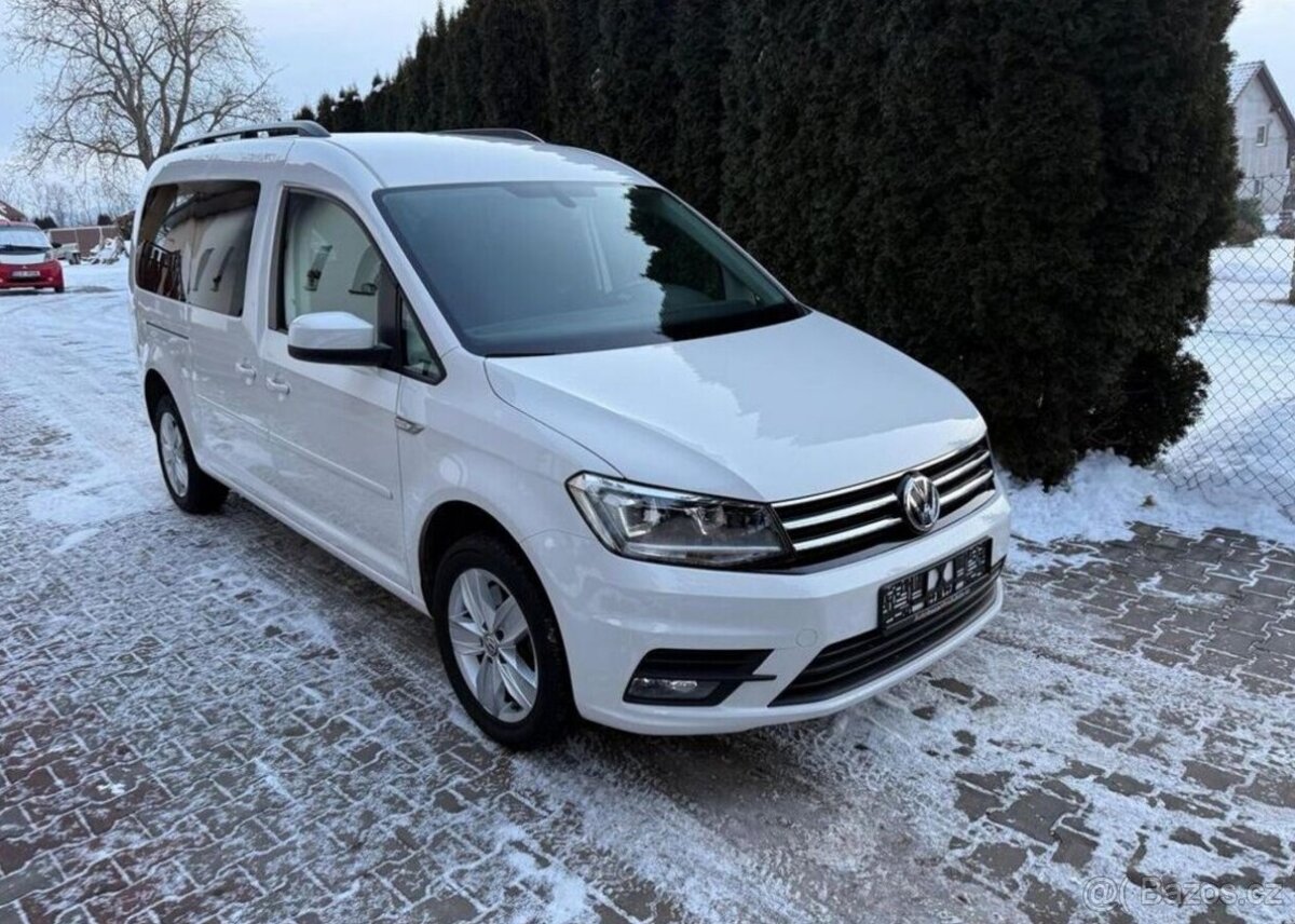 Volkswagen Caddy 2,0TDi MAXI 1Majite,2x šoupačk nafta - 4
