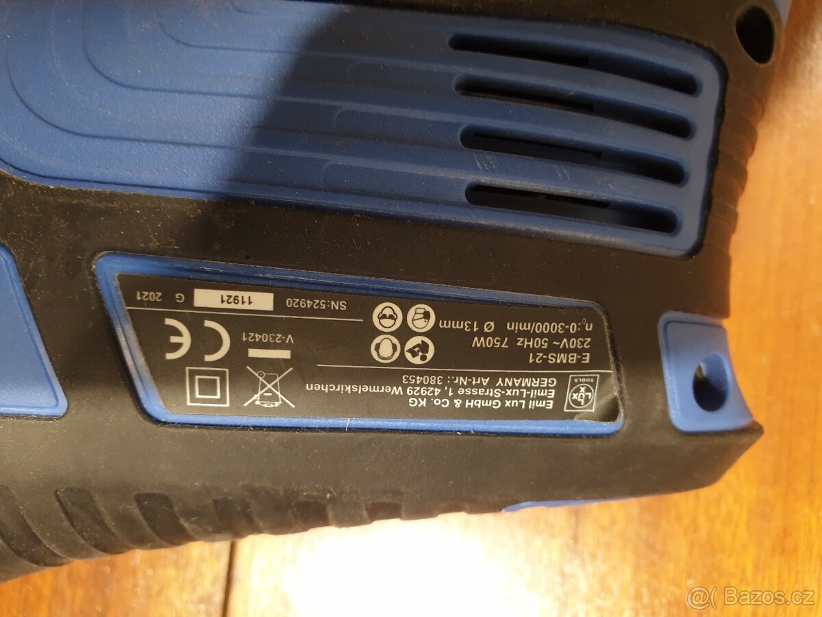 LUX-TOOLS Příklepová vrtačka E-BMS-21 Příklepová vrtačka LU - 4