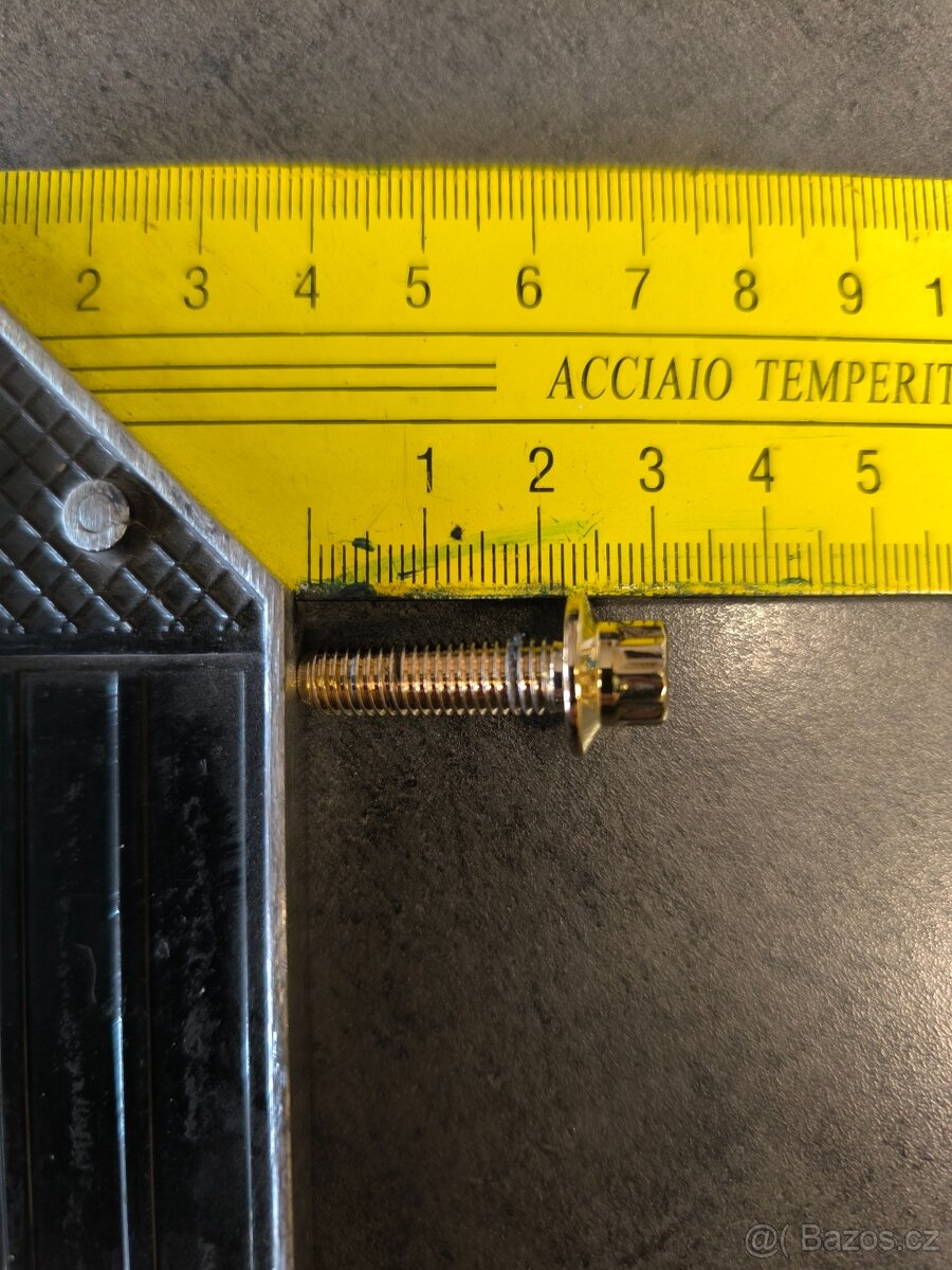 Bbs RM šroubky zlaté 7x24mm - 4