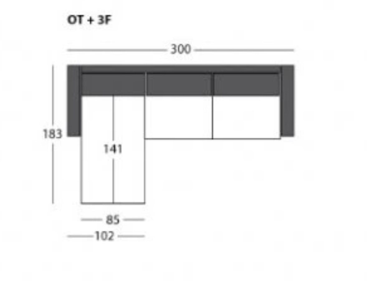 Sedací souprava s trvalým spaním - 4