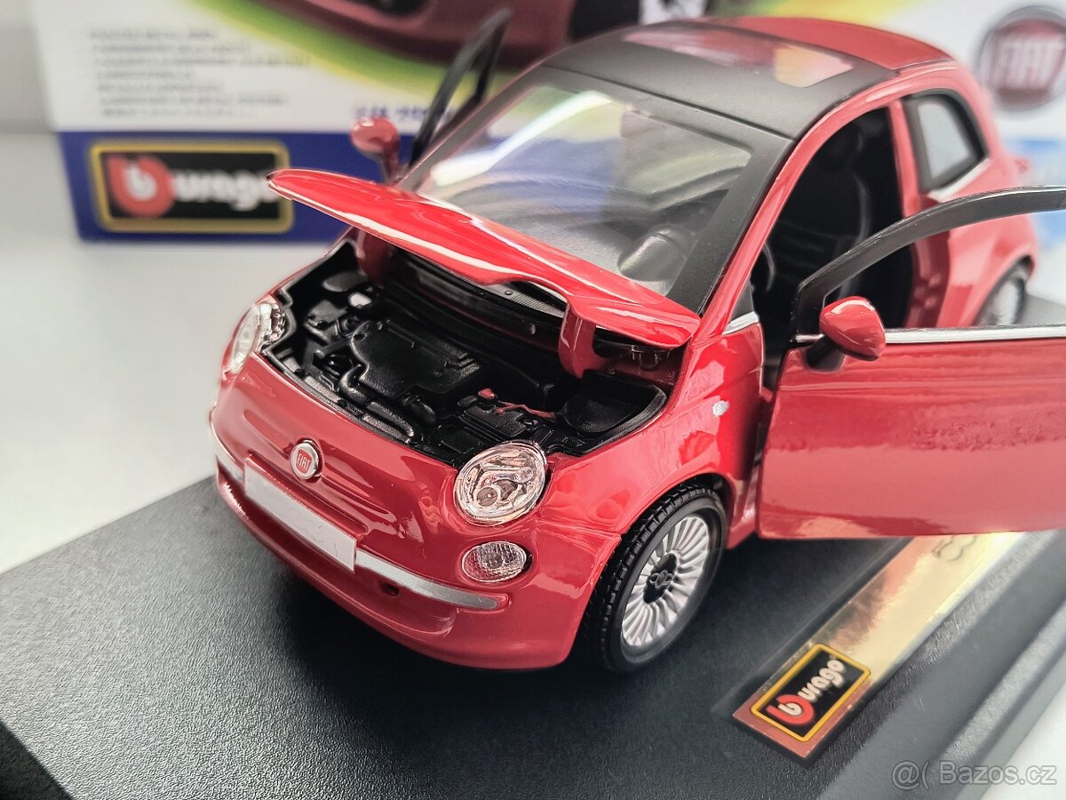 Model Fiat 500, Bburago 1:24 - 4