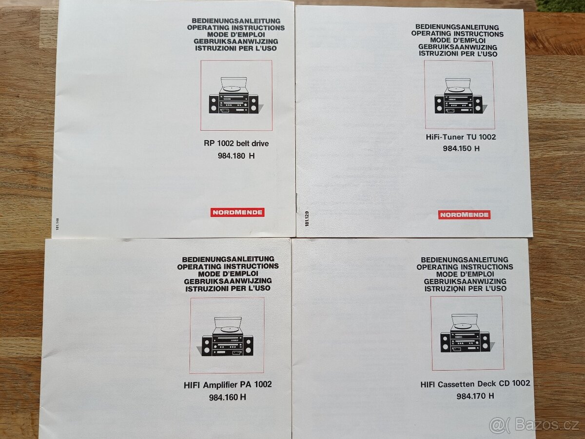 NORDMENDE HiFi system 1002 - 4