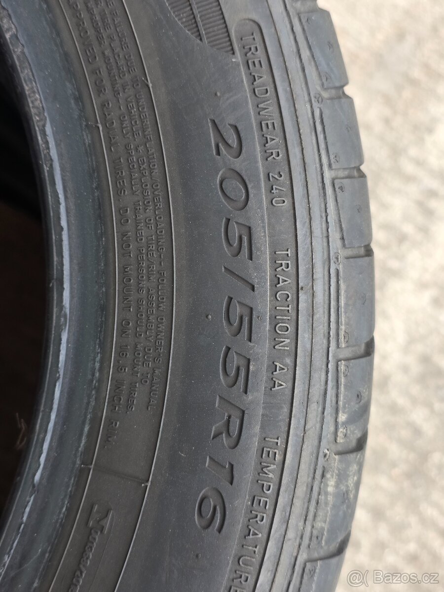 205/55/16 Letní pneu Dunlop SortBlueResponse - 4