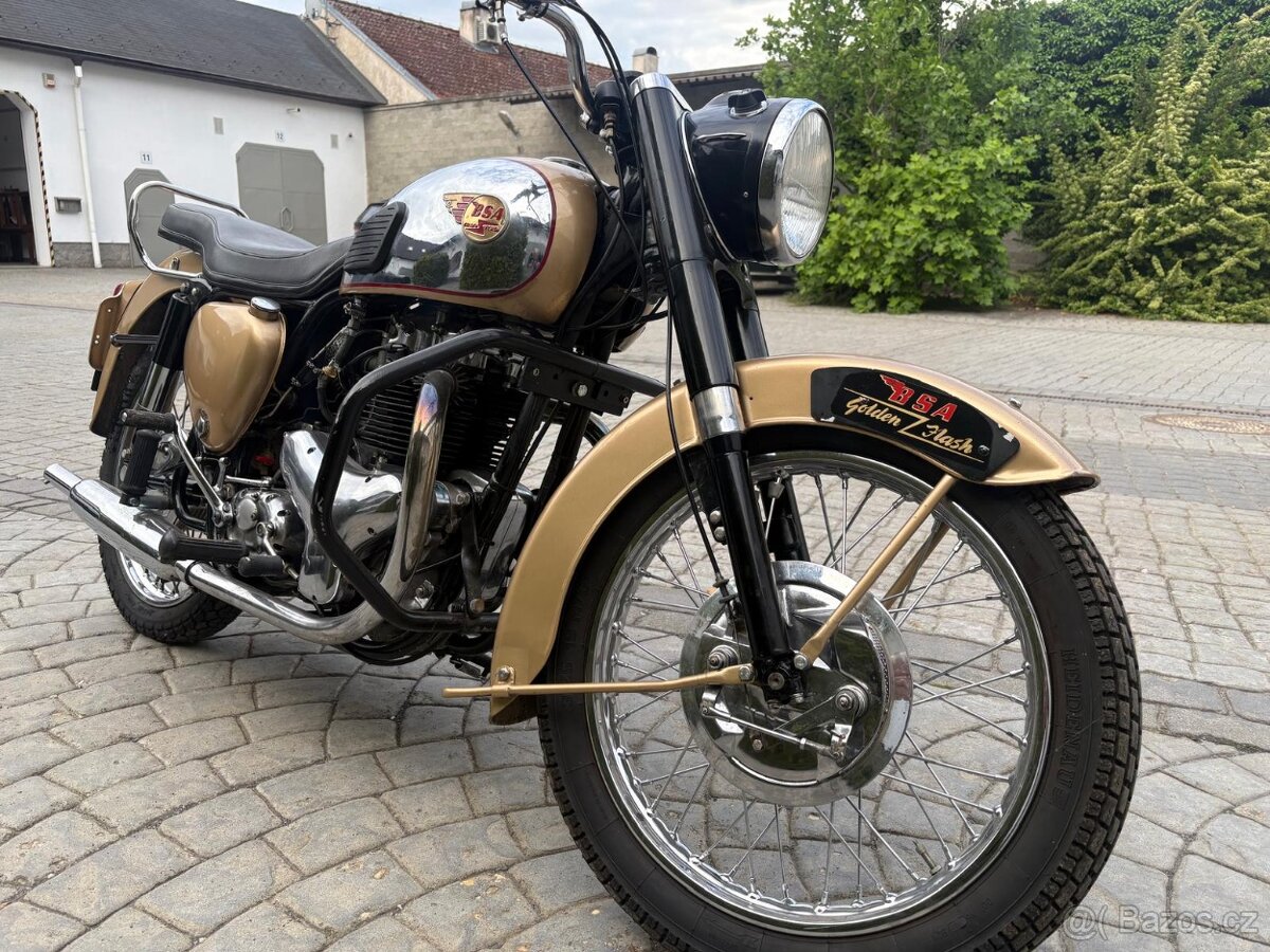 BSA Golden Flasch 650 rok 1958 - 4