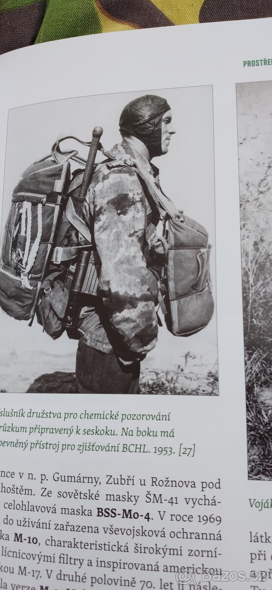 Výsadkář ČSLA výbava výstroj do roku 2001 - 4