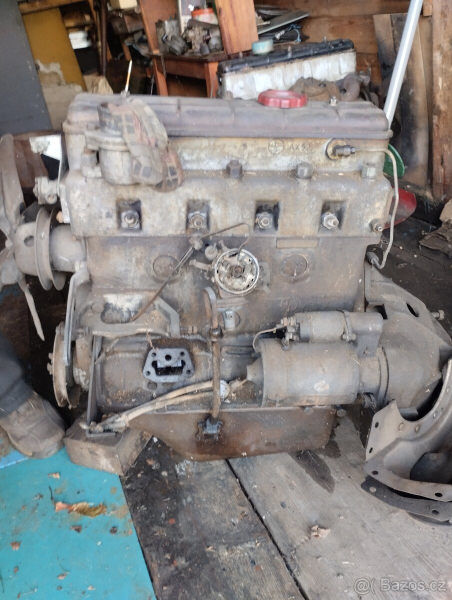 Žuk - motor a převodovka - 4