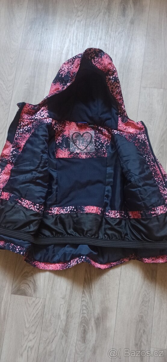 Dívčí zimní bunda vel. 98-104 - 4