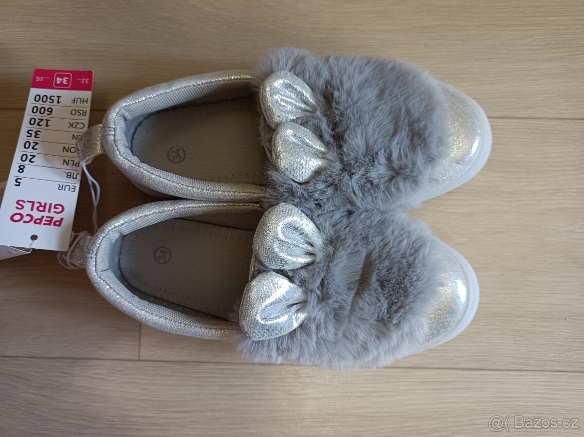 Dívčí zajíčkové boty NOVÉ - 4