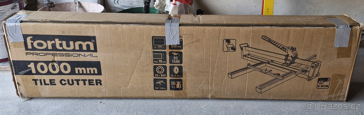 Rezacka dlazby, rezacka obkladu, FORTUM 1000mm - 4