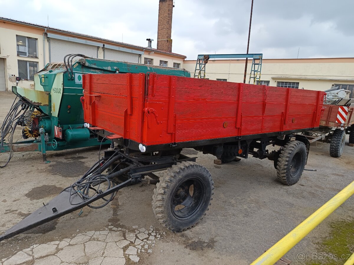 PRODÁM VLEČKU ZA TRAKTOR 5T - 4