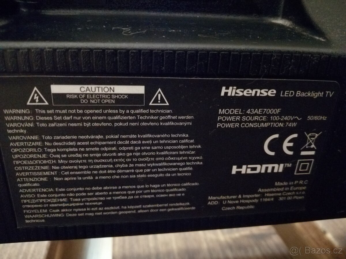 Televize HISENSE, plně funkční - 4