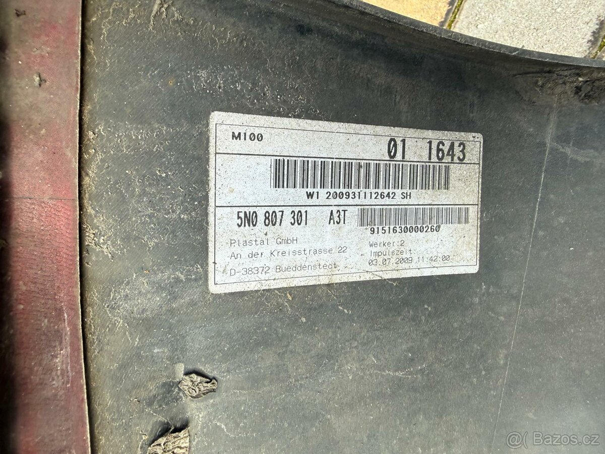 VW Tiguan zadni náraznik. - 4