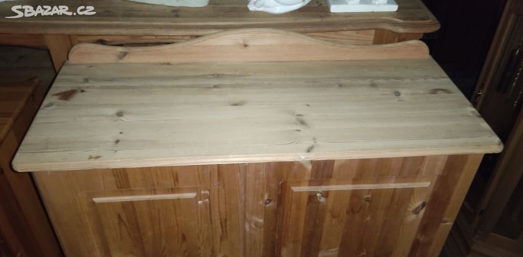 Celo masivní komoda vysoká - 4
