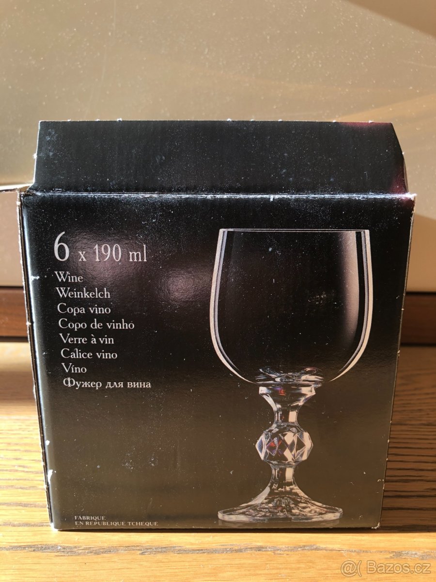 Crystalex Bohemia sklenice - Claudia 190ml - 4