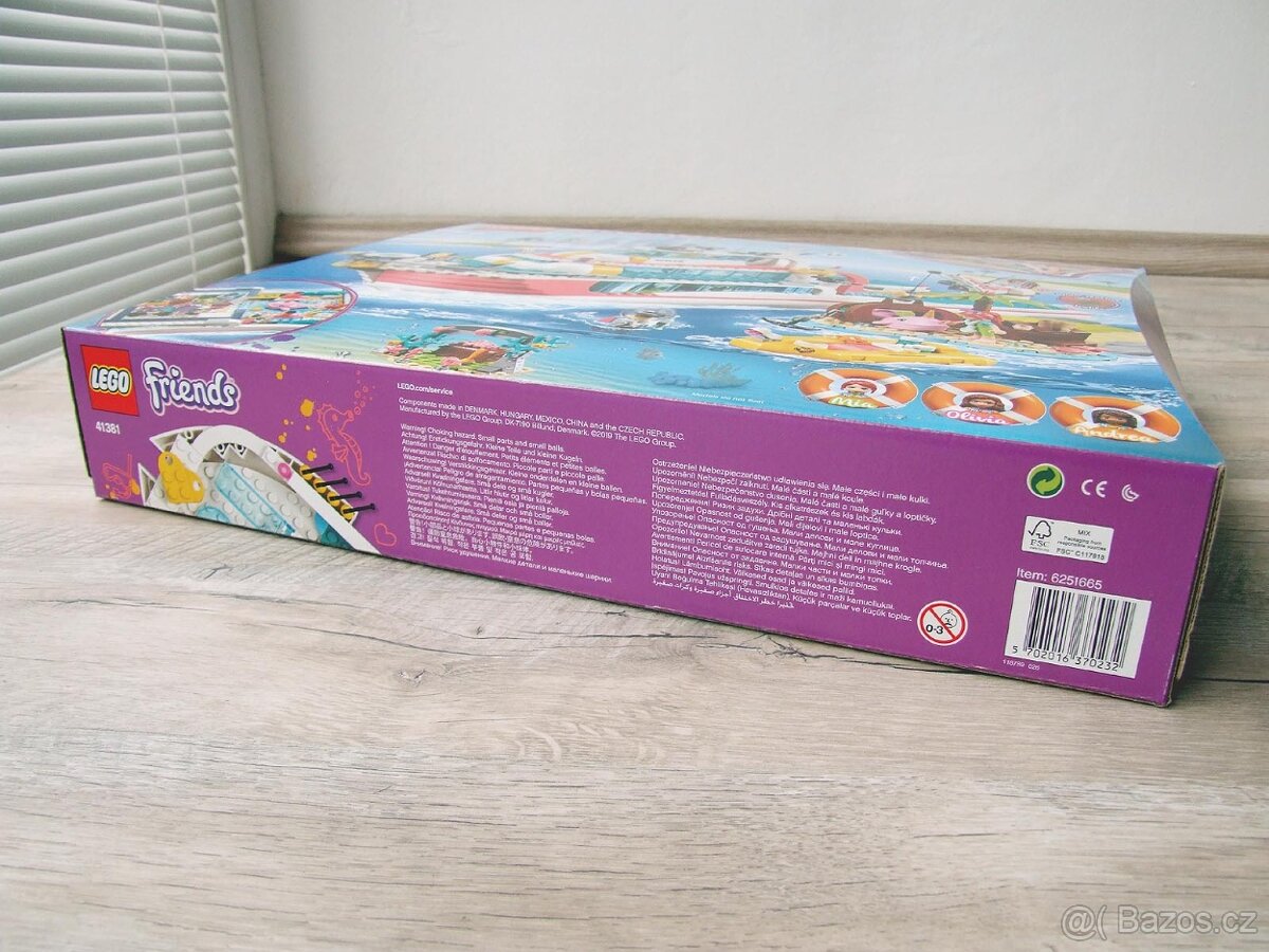 LEGO Friends 41381 - Záchranný člun (loď, jachta) - 4