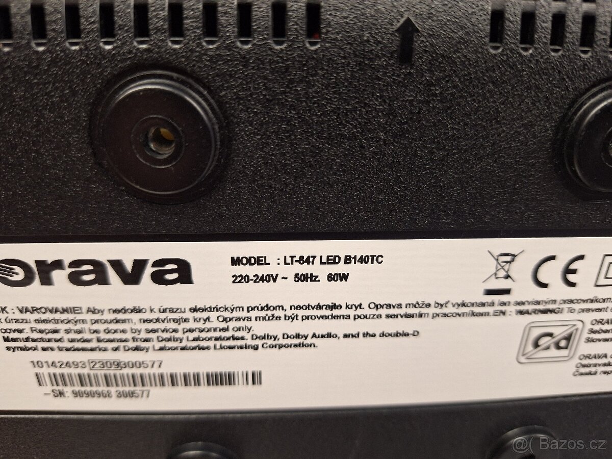 Televize Orava LT-847 - 4