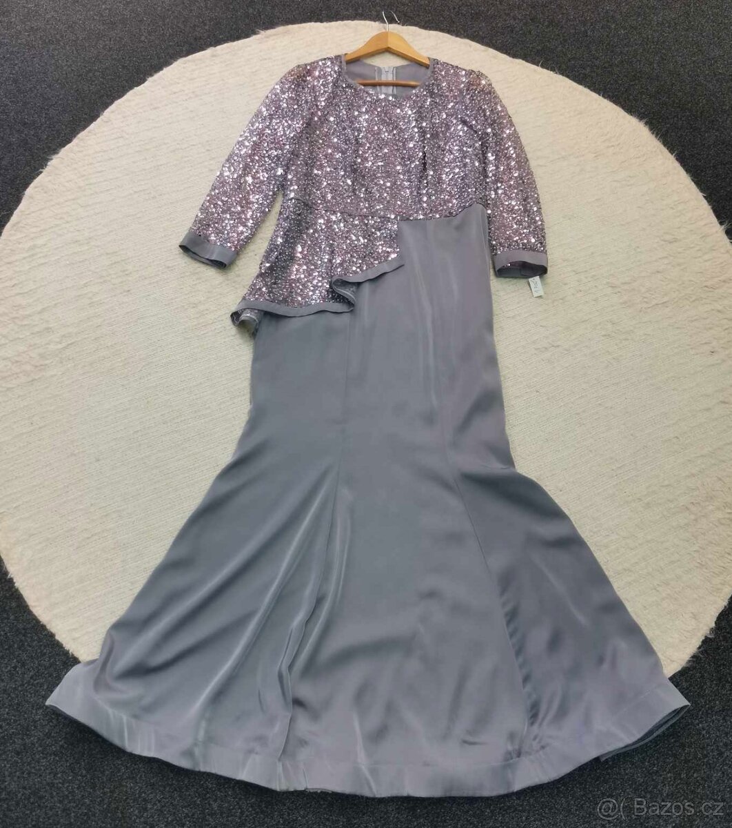 LUXUSNÍ PLESOVÉ ŠATY VEL.42/44 - 4