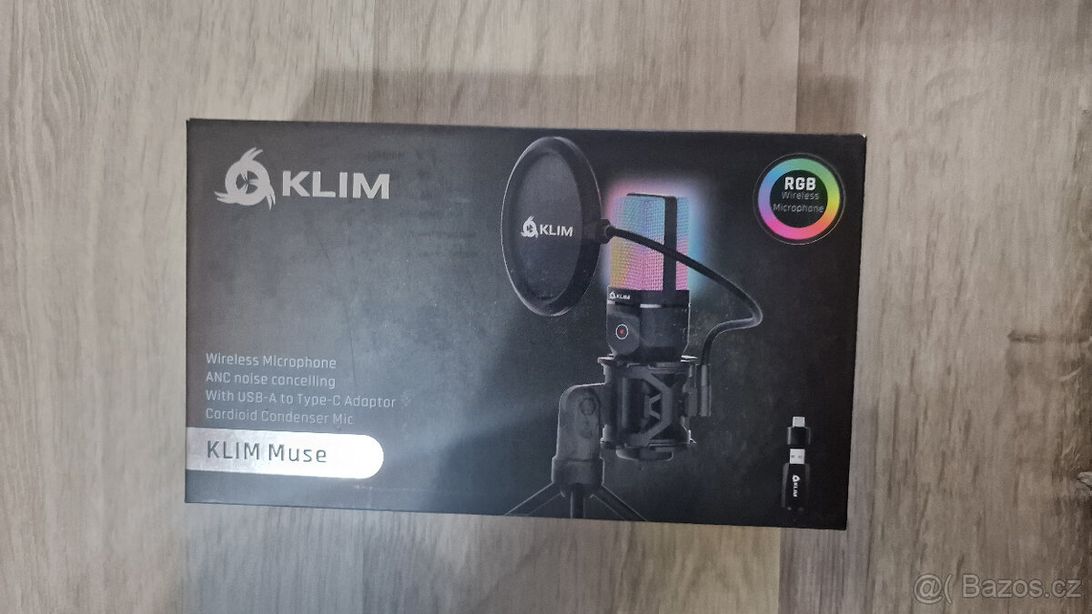 Bezdrátový herní mikrofon - RGB Super mikrofon - 4